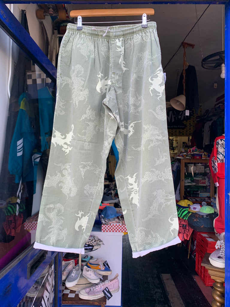 vintage life's a beach pants ~ M