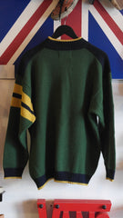 vintage vans varsity city campus sweater ~ L