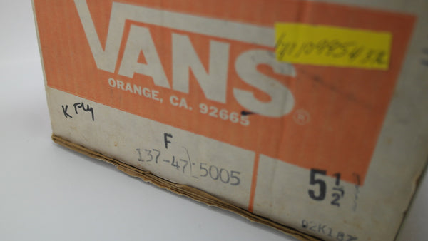 vintage vans style 137 US3 US5.5 theothersideofthepillow