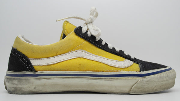 Vans old skool vintage yellow deals