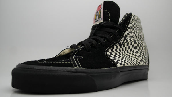 vintage vans high top sk8-hi skate skateboard vtg original og ds