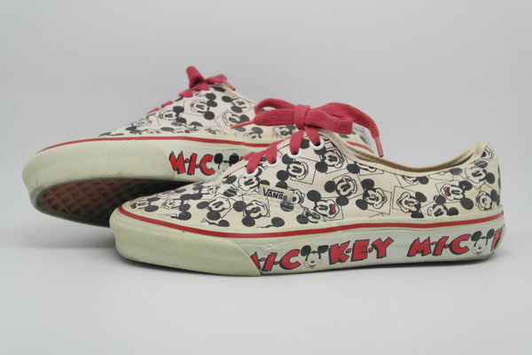 Zapatos vans de store mickey mouse grandes