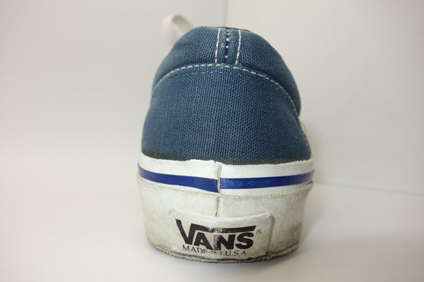 Vintage Vans Authentic Vans Slip On Made In Usa Vintage Vans Style