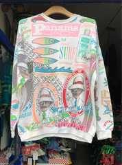 vintage panama jack sweat ~ L ?