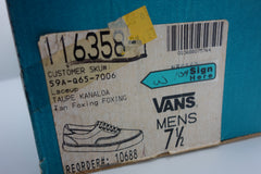 vintage van's style #59 ~ US7, US7.5