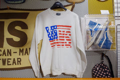 vintage van's stars stripes sweatshirt ~ L
