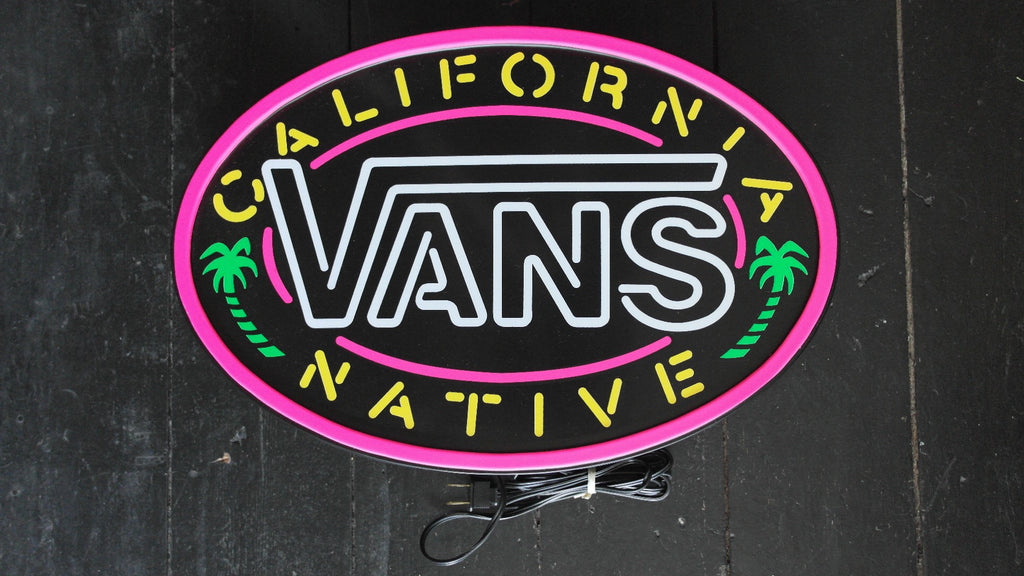 California Native Sign vintage vans california native neon sign (location london ...