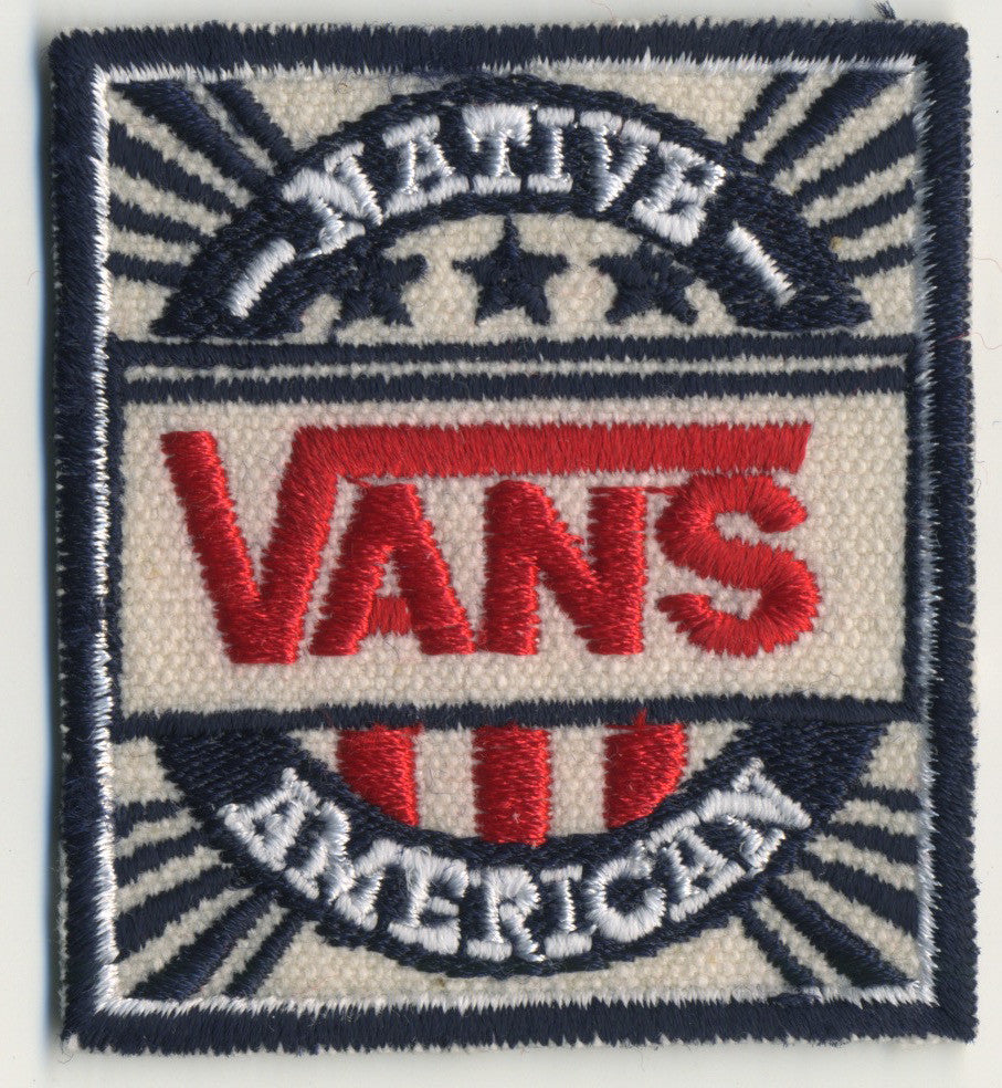 vintage vans native american patch
