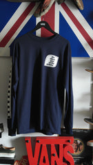 tosotp (un)authorized dealer l-s t-shirt > navy blue ~ S, M, L, XL