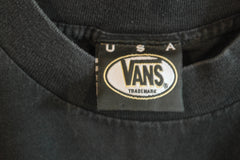 vintage van's 66 oval t-shirt ~ L