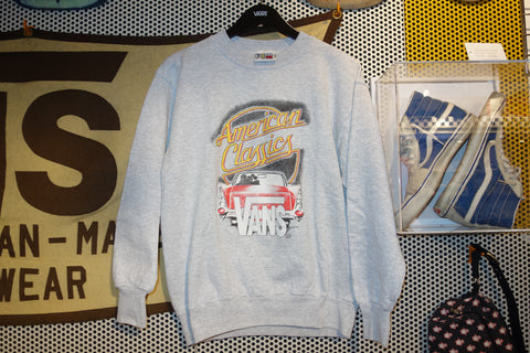 vintage van's classics sweatshirt ~ M