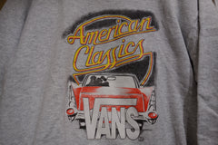 vintage van's classics sweatshirt ~ M