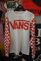 vintage van's factory team jersey ~ S