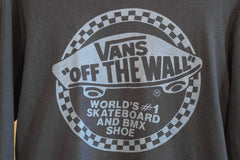 vintage vans off the wall l-s shirt ~ M
