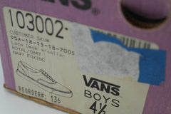 vintage vans style #95 ~ US4.5, US7.5